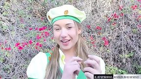 Filthy Sex Adventure Of Slutty Teenage Cookie Seller