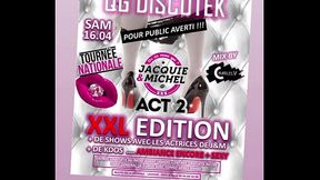 Rendez-vous ce soir &agrave_ Langon pour une soir&eacute_e Jacquie et Michel au QG Discotek ...