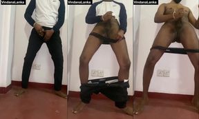 almost Caught me Stripping down Naked - Unexpected Solo Moment: VindanaLanka's Intimate Unveiling