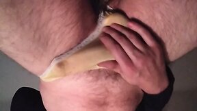 Cumming with my yellow panties