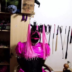 New latex hood-wig