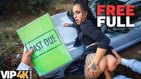 Sensual Alexa Throat's debt collector clip