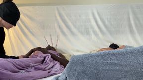 Horny Wife Double Penetrated by BBC and Husband Part 1