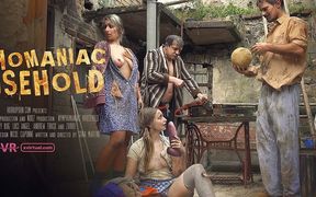 X Virtual 22 Nymphomaniac Household in 180°