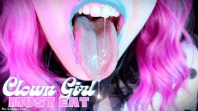 Clown Girl Must Eat - HD