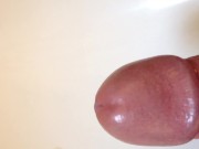 One more solo male cumshot (10 squirts of cum)