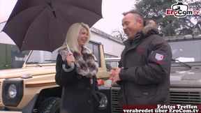blonde mutter nymphomanin von der straße genagelt