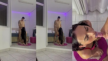 MAIS UMA MANHÃ DE SACANAGEM GOSTOSA AQUI EM CASA