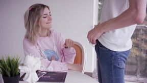 Sneaky Eva's firm ass video