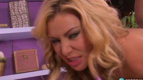 Sasha Plays with BBC - Blonde Bliss
