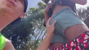 Cruising in public lech the cock on Twink Latino