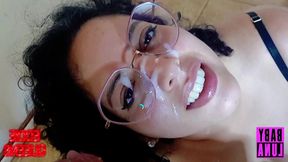 My big tits stepsister waits for me hot at home and rides me in the saddle until I fill her face with cum BabyLuna939 part3