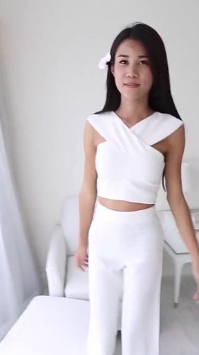 Ladyboystar - Taking a Hot Ladyboy in White to My Room