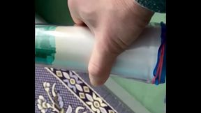 homemade masturbation toy fucking