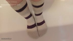 Cute Girl Can't Hold Her Pee 12