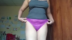 Sri Lankan Teacher Anne in Solo in Her Room