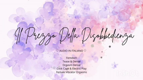 Il Prezzo Della Disobbedienza (AUDIO)