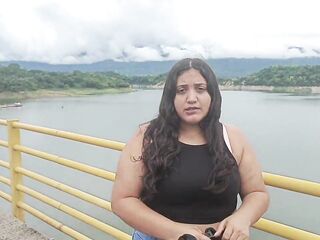 Cutie dumped by her boyfriend is helped by a stranger, ending in coarse sex