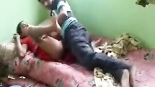 Indian porn tube of innocent girl with neighbor