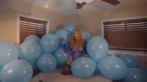 Galas Looner 50 Blue Tuftex 17 Balloons Teasing & Popping Masspop: B2p, Nail Pop & Pin Pop - HD 1080p mp4