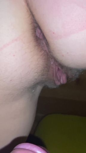 Cleaning Lady Was Fucked During Cleaning in Front of the Window, Female Cum