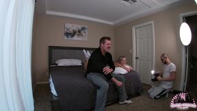 Stepfather Teaches Blonde Babe About Sex Bts