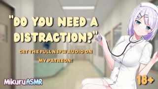 [SPICY] Nurse 'DISTRACTS' you during appointment│Lewd│Kissing│Grinding│Moaning│FTA
