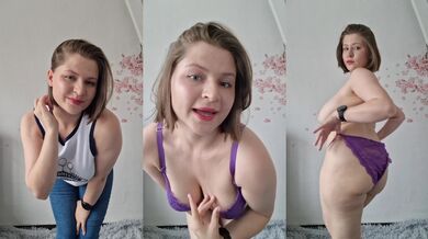 A Full Fantasy: Strip → Blowjob → Front-View Doggy (Daily content on my Onlyfans and Fansly - link in bio)