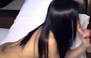 Teen ladyboy spreads her sweet legs