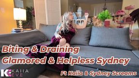 Vampire Biting & Draining Glamored & Helpless Sydney