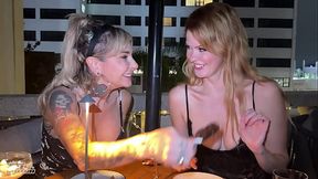 Pervy besties take me back to their hotel and fuck me crazy style