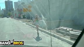 Miami's Skinny Hooker Victoria Gracen Gets Picked Up by the Bang Bus