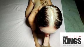 FILTHY KINGS - Jodie Johnson Destroys Naughty Mia River�s Pussy Raw