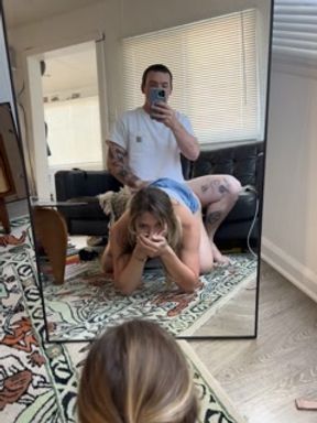 Horny classmate told me to film her sucking my cock