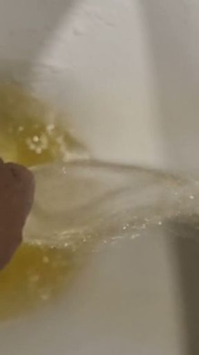 Skinny Twink Boy Peeing A Couple Times And Jerking off   Clip 1