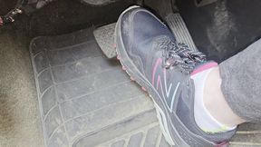 Evalynn Driving in New Balance Sneakers 3