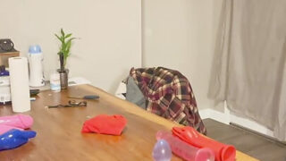 Hemmagjord webbkamerakul: Tyska amatörer med stora kukar bultar barbacka