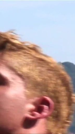Hispanic Twink Couple with Hot Pool Fuck
