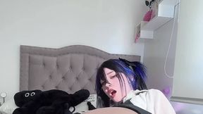 Porn Scenes @Anal Sextoy & #Emo Gothic #Teen #Sexy Lingerie #Solo with @Barbara Horacek Like & Share!
