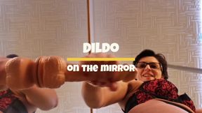 Dildo on the mirror