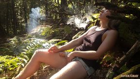 Smoking In The Forest