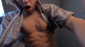 FPOV hot man pushes you into bed talking dirty during sex eng sub