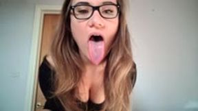 Yes Boss, A horny Tongue Fetish Experience (HD, MP4)