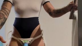 Hottest POV Pegging Quickie With Mia