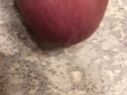 Cumming using only a p spot toy
