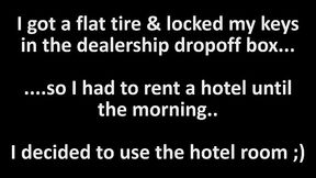 CURVY REDHEAD ANDI RAY ORGASMS MULTIPLE TIMES IN SLEEZY MOTEL BED AND SHOWER