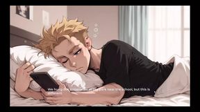 My New Girlfriend Taboo Hentai Game Ep.5 Step Sister Teasing and Sexting Her Step Brother!