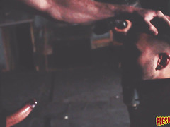 FleshPotFilms: Brett Taylor Surrenders To Three Studs Teasing And Control