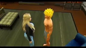 Sakura Gets Fucked by Sasuke While Naruto Tries Seducing Tsunade in Anime Heat
