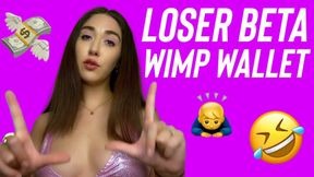 LOSER Beta Wimp Wallet